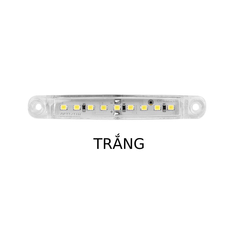 Đèn LED Cảnh Báo Thân Xe Tải, 12V-24V