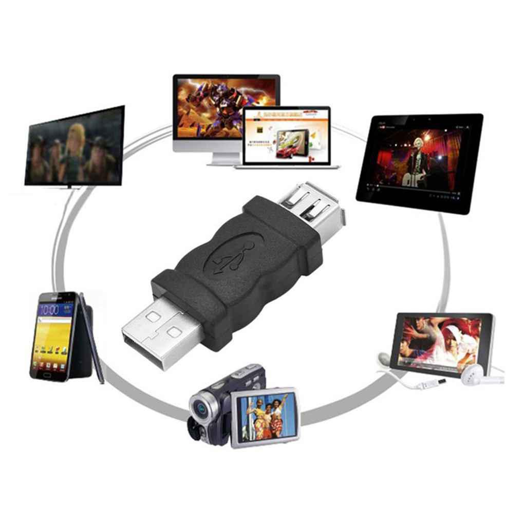(MớI) Cáp ChuyểN ĐổI IEEE 1394 6 Pin Lỗ CắM Sang ĐầU CắM USB Type 1 1 /