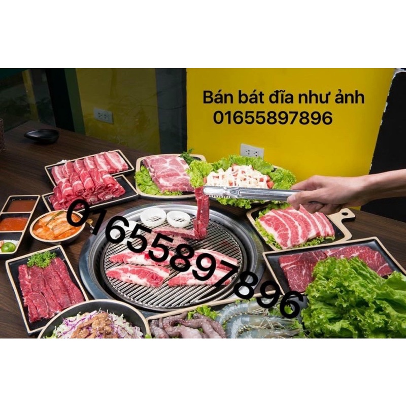 Đĩa Hàn Quốc Không Vỡ 100% MELAMINE Hàng Nhập Khẩu