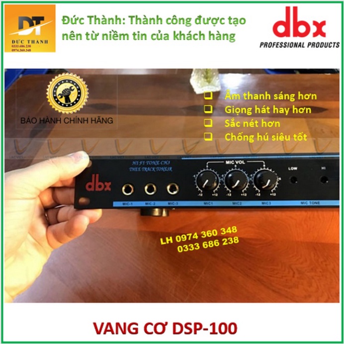 Siêu hot Vang cơ DSP-100. Hãng DBX.