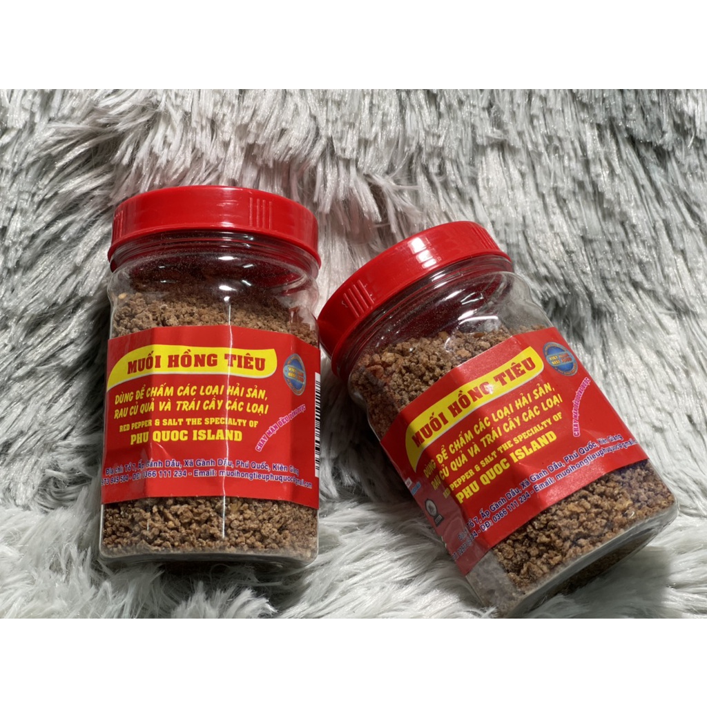 Muối Hồng Tiêu Phú Quốc hủ 120g