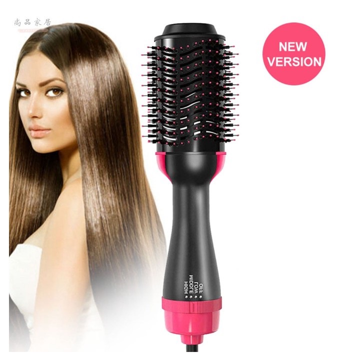 Lược Điện Chính Hãng ONE STEP, Lược Sấy Cụp Tóc Tại Nhà - Kiêm Máy Sấy Khí Tạo Phồng - Đa Năng - Bảo Hành 12 Tháng