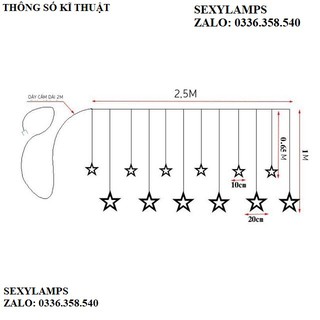 ĐÈN NGÔI SAO TRANG TRÍ – ĐÈN LED TRANG TRÍ