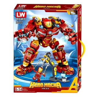Lắp ráp Iron Man 2018/568 Đồ chơi lắp ráp xếp hình siêu anh hùng người sắt