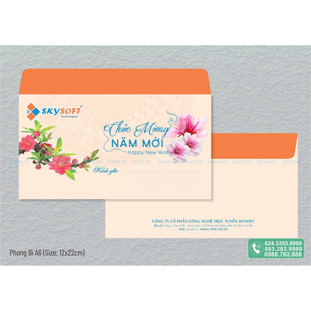 IN PHONG BÌ THƯ THEO YÊU CẦU