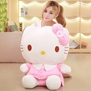 Hellokitty Thú Nhồi Bông Hình Hello Kitty Cỡ Lớn Dễ Thương Cho Bé Gái