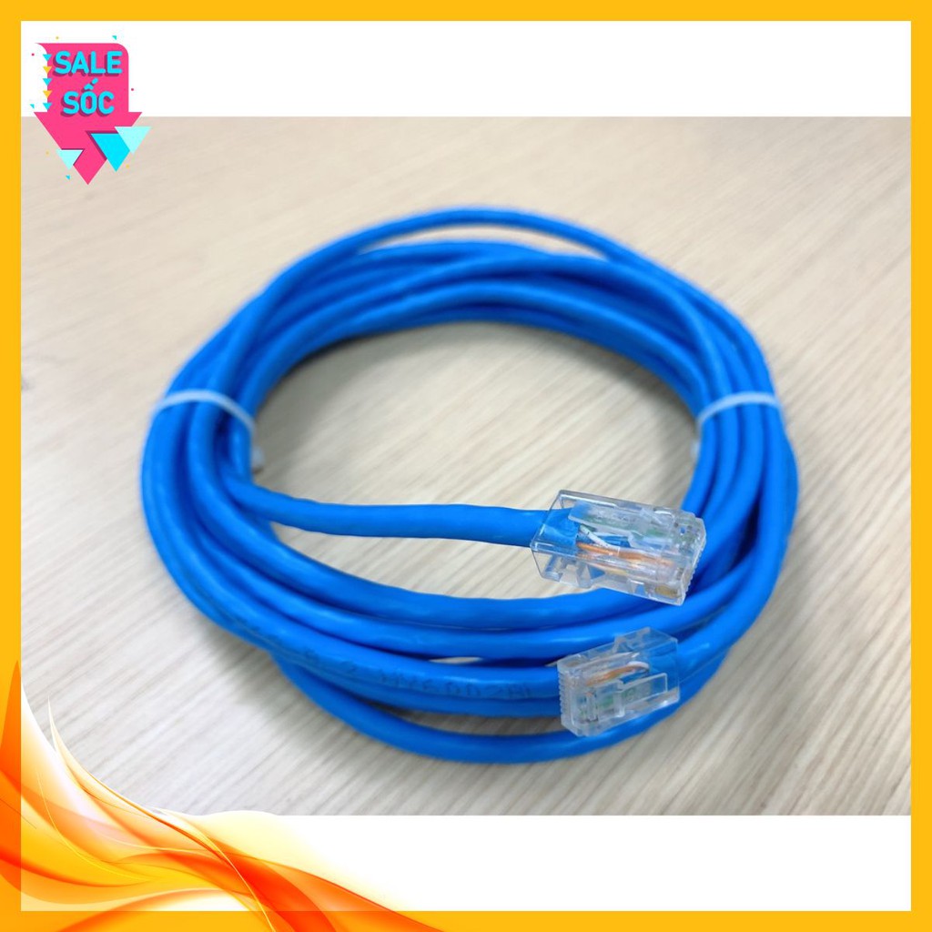 DÂY MẠNG CAT6E Bấm Sẵn 2 đầu 1m 3m 5m 10m 15m 20m 25m 30m 35m 50m - Dây Cáp mạng lan chính hãng