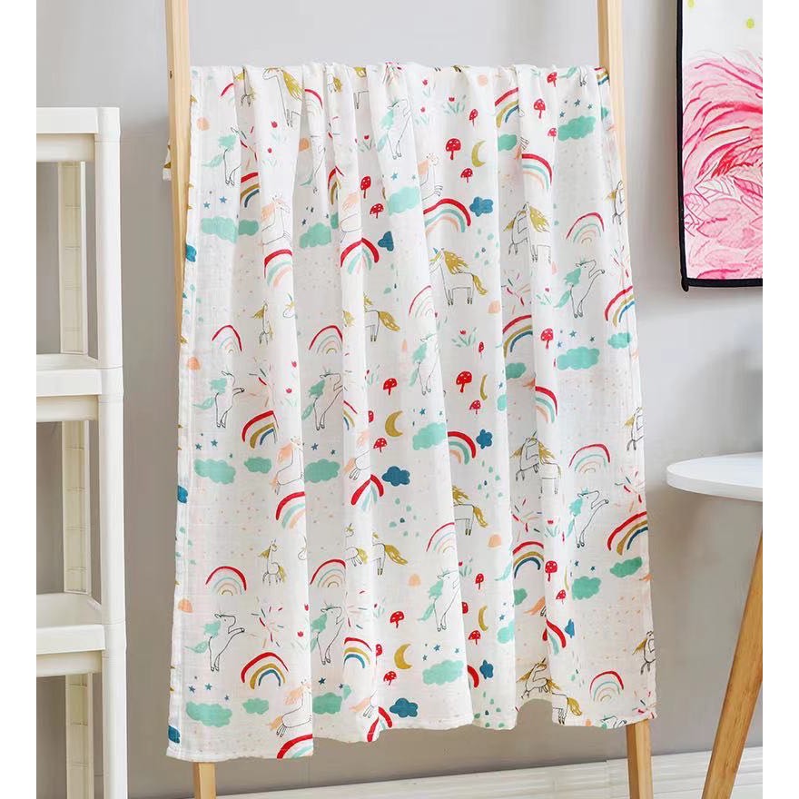 Khăn Aden &amp; Anais sợi tre MIỄN PHÍ SHIPHộp 2 khăn Aden &amp; Anais sợi tre kích thước 100 x 120 cm mềm mịn