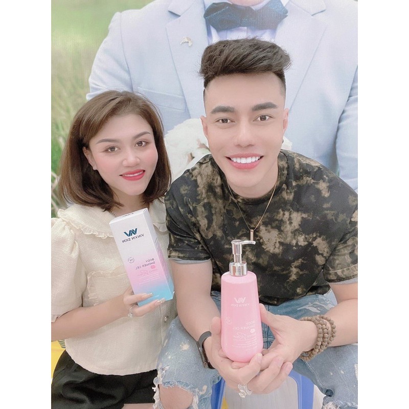 [FREESHIP]SỮA TẮM DƯỠNG TRẮNG DA HÀN QUỐC CHIẾT XUẤT HOA HỒNG - VINVIN SKIN TRẮNG HỒNG TỪ BÊN TRONG,NGĂN NGỪA LÃO HÓA DA | BigBuy360 - bigbuy360.vn
