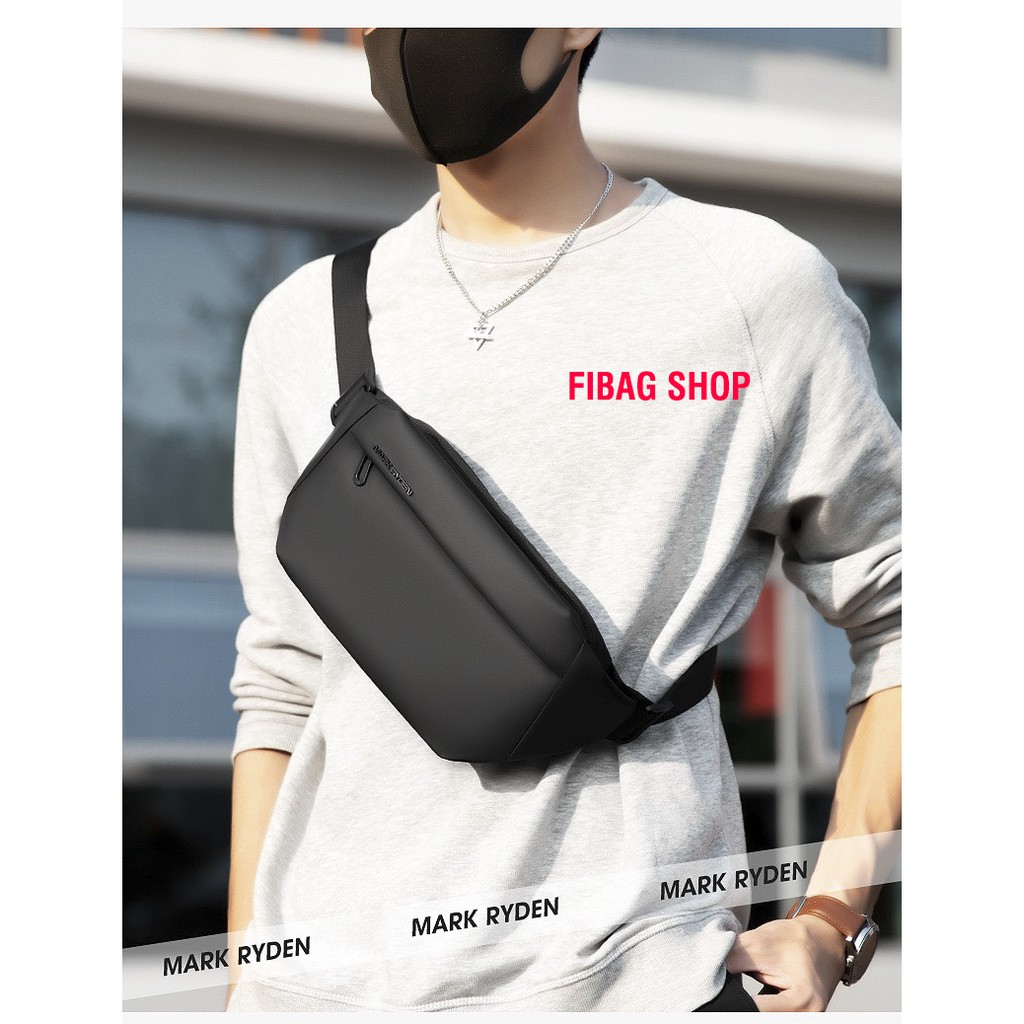 [HÀNG CHÍNH HÃNG BAO ĐẸP!!] Túi Đeo Chéo Nam MARK RYDEN FI2 (CHEST BAG) Cao Cấp - Chống Thấm Nước | BigBuy360 - bigbuy360.vn