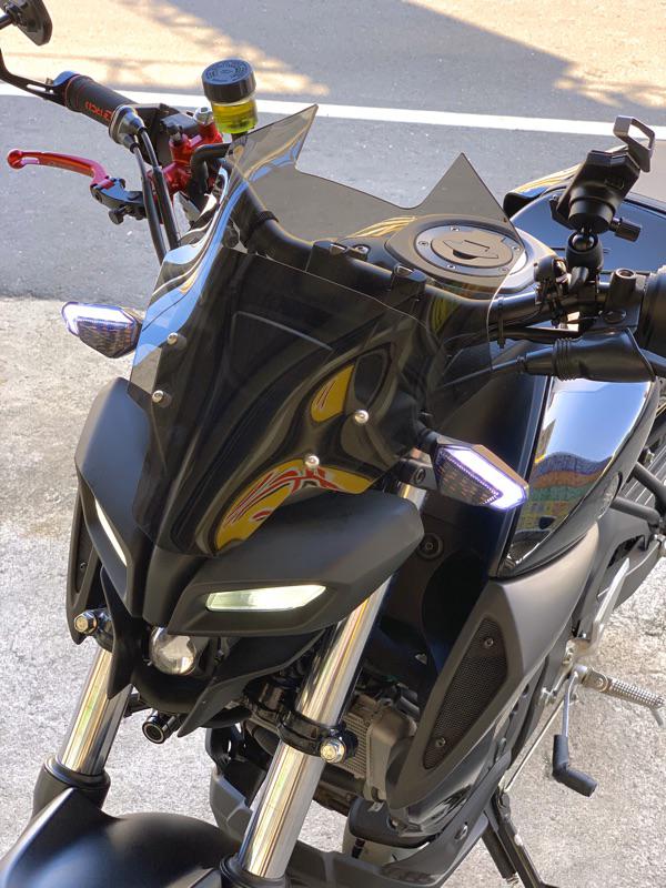Kính chắn gió phụ kiện dành cho xe YAMAHA MT125 MT-15 2018 2019 2020