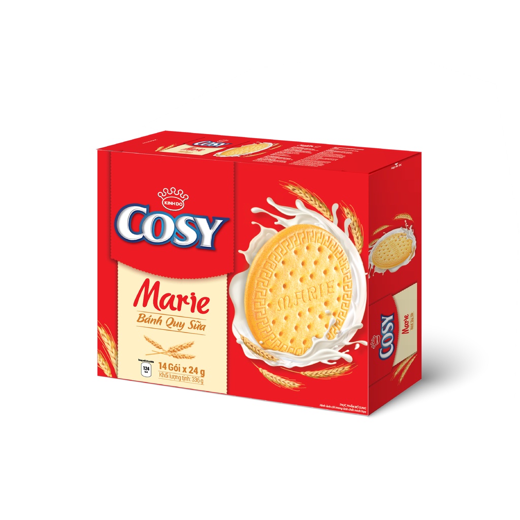 Combo 2 Hộp Bánh Quy Sữa Cosy Marie 2x336g