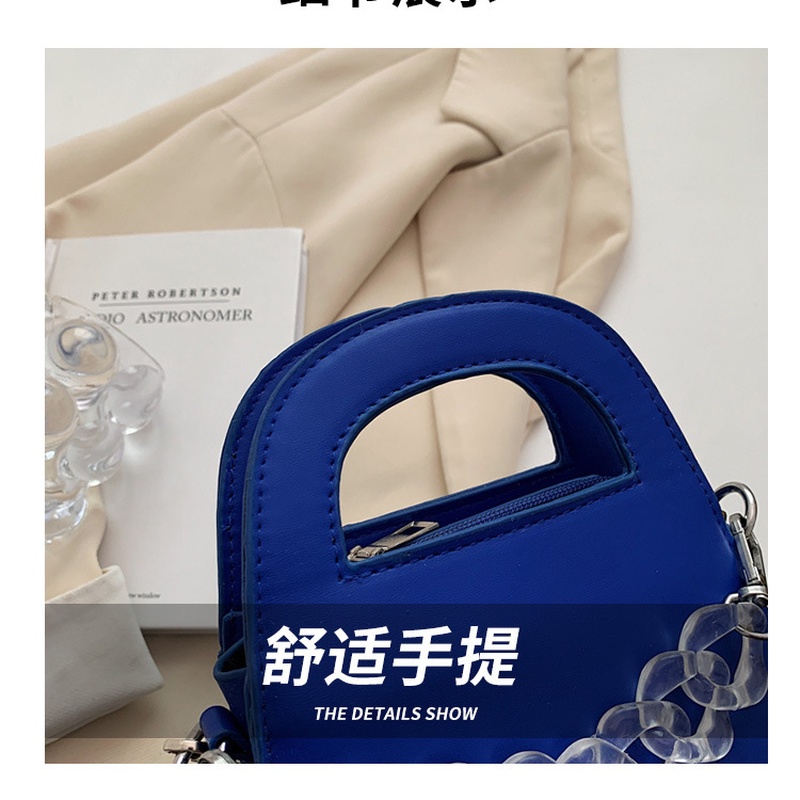 Túi Đeo Chéo Nhỏ Đơn Giản Phối Dây Xích NB00024 Thời Trang Cho Nữ