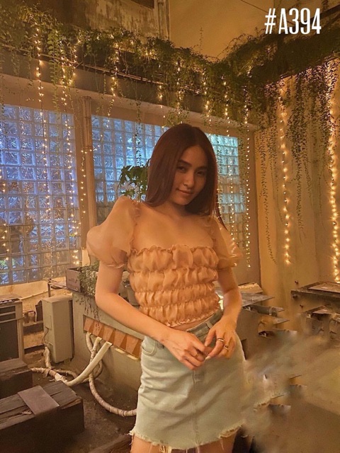 Áo kiểu Croptop Zeji Xb