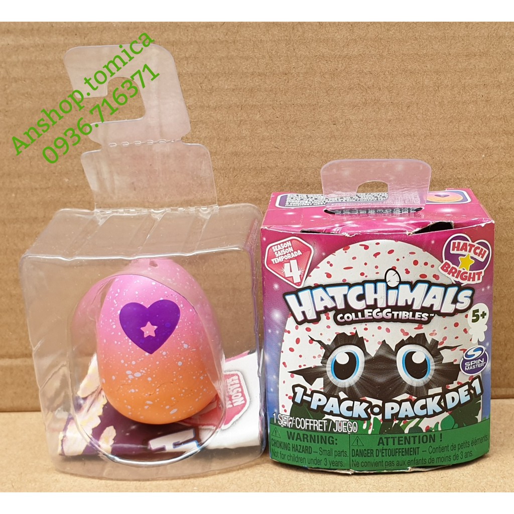 Hộp 1 quả trứng Hatchimals hàng SpinMaster (Canada)