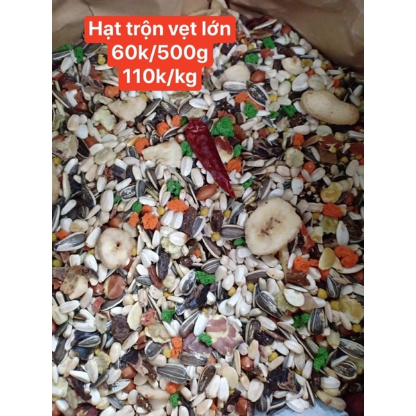 500g Hạt trộn Manitoba cho vẹt size lớn .