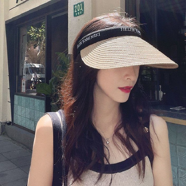 Nón Lưỡi Trai Hở Chóp Chống Nắng Phong Cách Hàn Quốc Thời Trang Mùa Hè Xinh Xắn Cho Nữ
