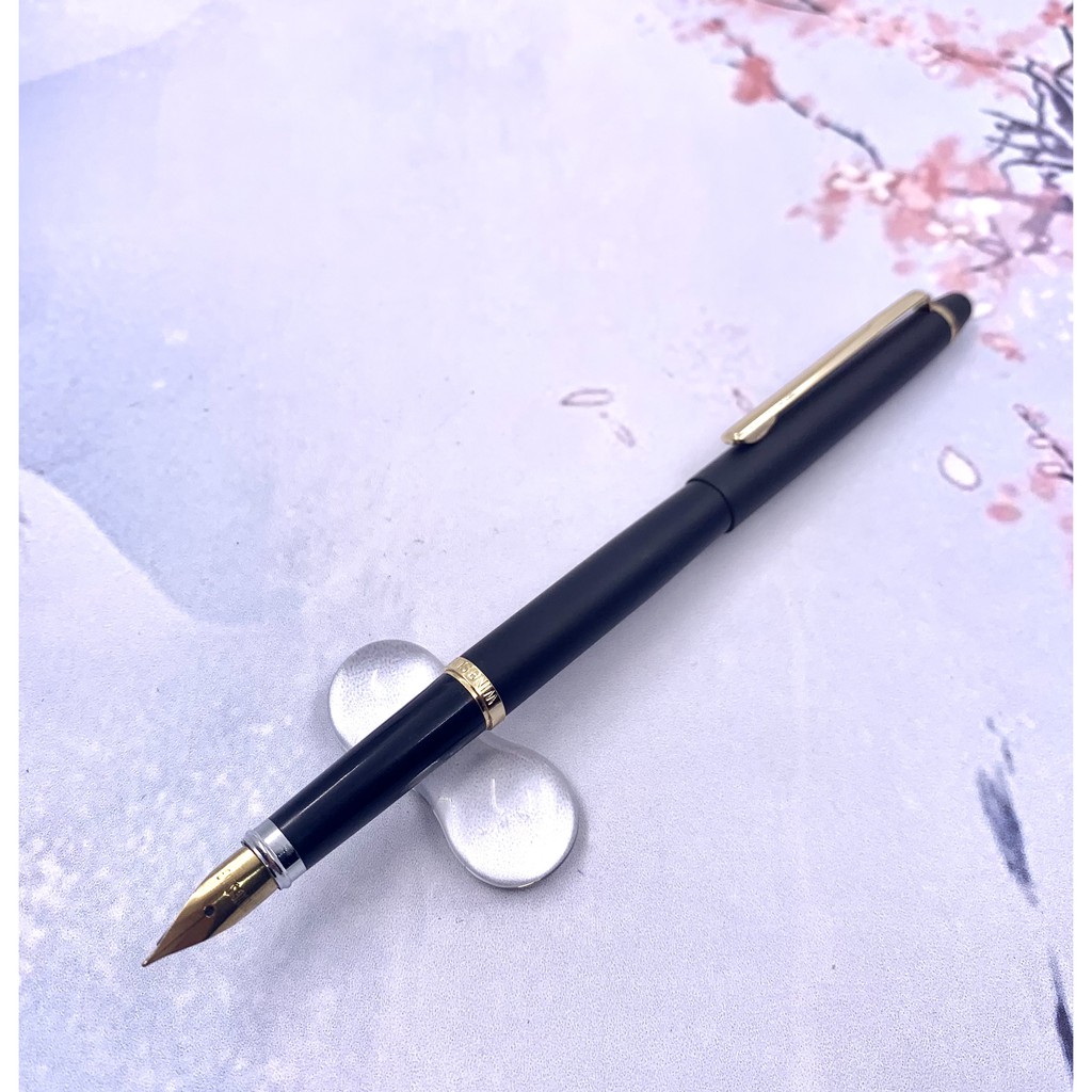 Bút máy cổ Wingsung 238 bản khắc mạ niken cao cấp, dành cho người sưu tầm hoặc làm quà tặng.