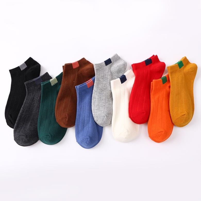 [Giá sỉ] Set 5 Đôi Tất Vintage Cotton Thời Trang