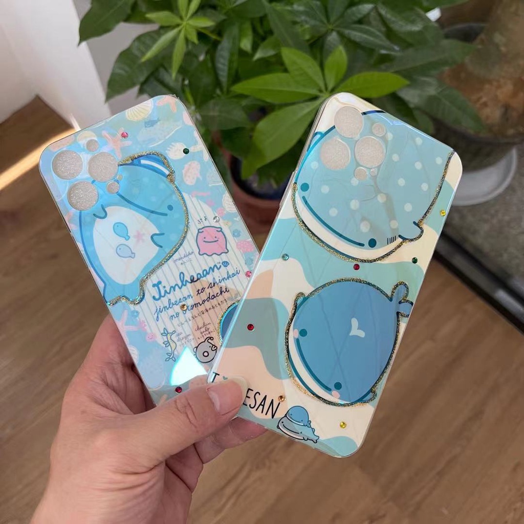Ốp Điện Thoại Silicon Mềm Chống Rơi Họa Tiết Hoạt Hình Cho IPhone 11 11promax XR 12 12promax 7 8Plus SE X XS
