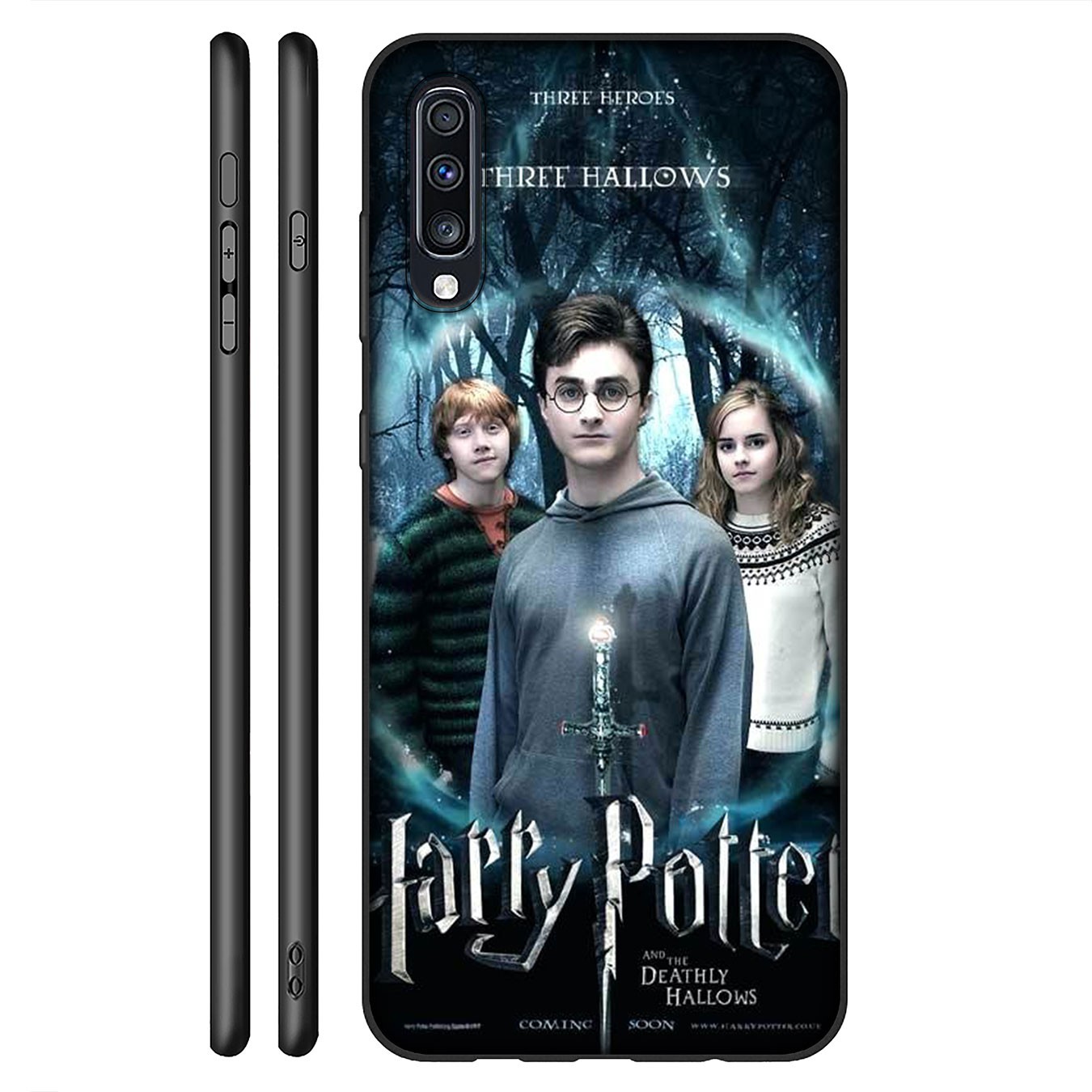 Ốp điện thoại dẻo silicon in hình Harry Potter cho Samsung Galaxy A9 A8 A7 A6 Plus J8 2018 + A21S A70 M20 A6+ A8+ 6Plus