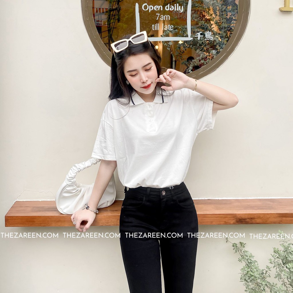 QUẦN JEANS SKINNY ĐEN TRƠN ZAREEN JEA90 | BigBuy360 - bigbuy360.vn