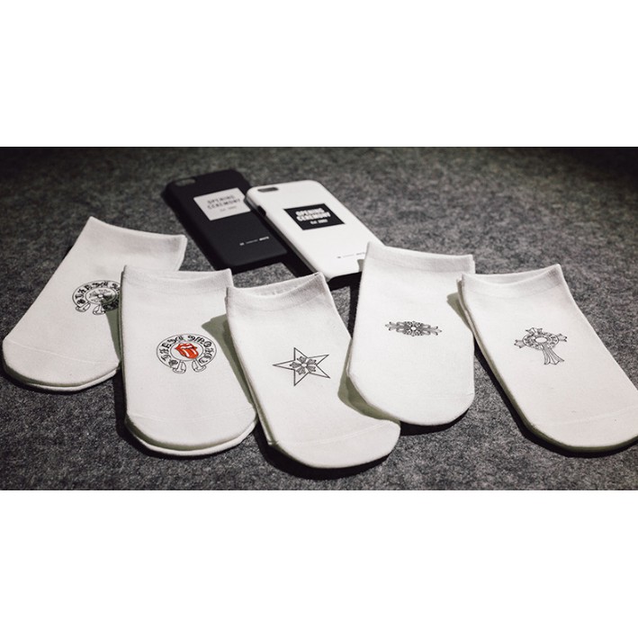 Set 5 Đôi Vớ Ngắn Chrome Heart