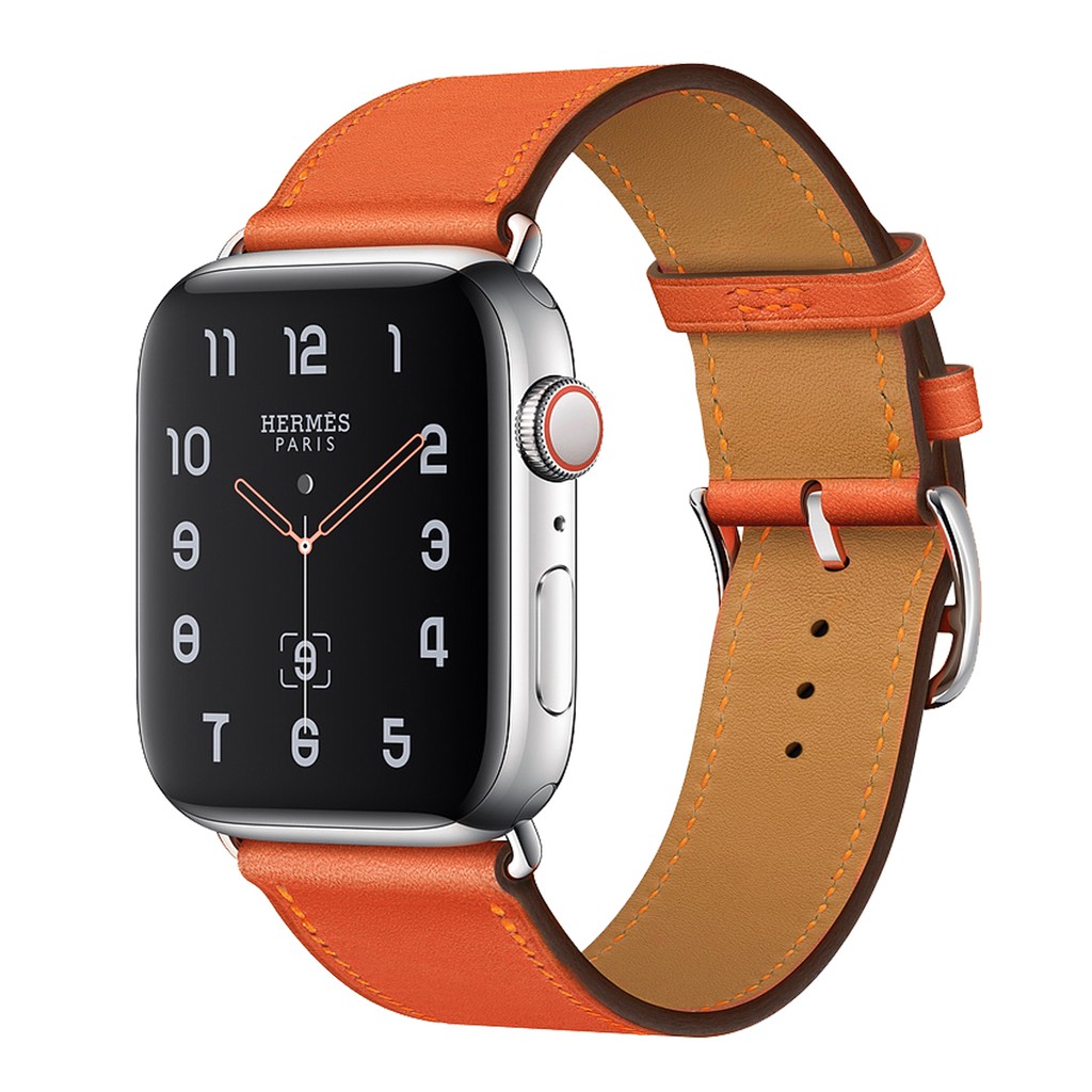 Dây da thích hợp cho đồng hồ thông minh Apple Watch Series 6 / 5 / 4 / 3 / 2 / 1 / Se kích Thước 38mm 42mm 40mm 44mm