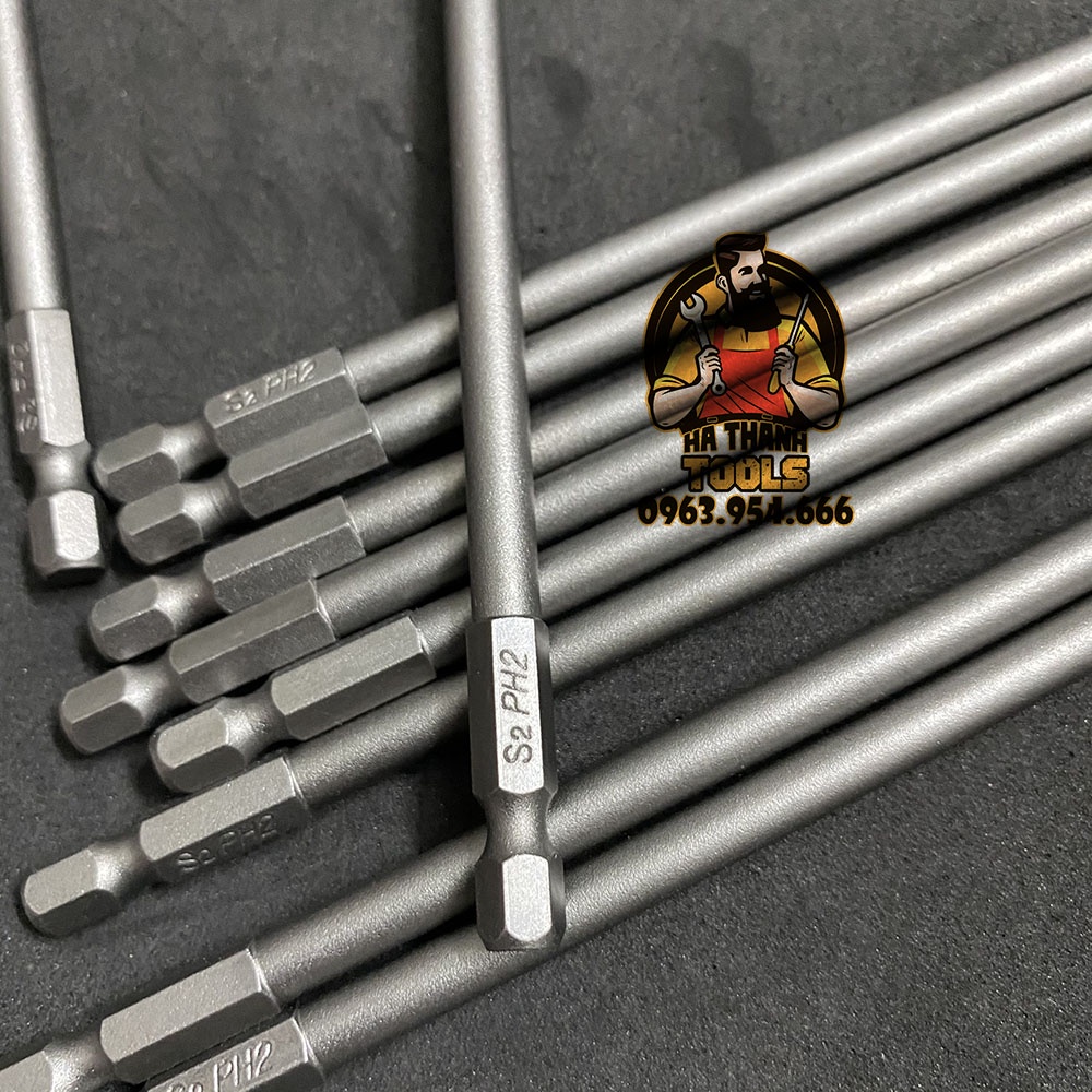 Mũi Bắn Vít 4 Cạnh PH2 Dài 100mm,150mm - 1 mũi