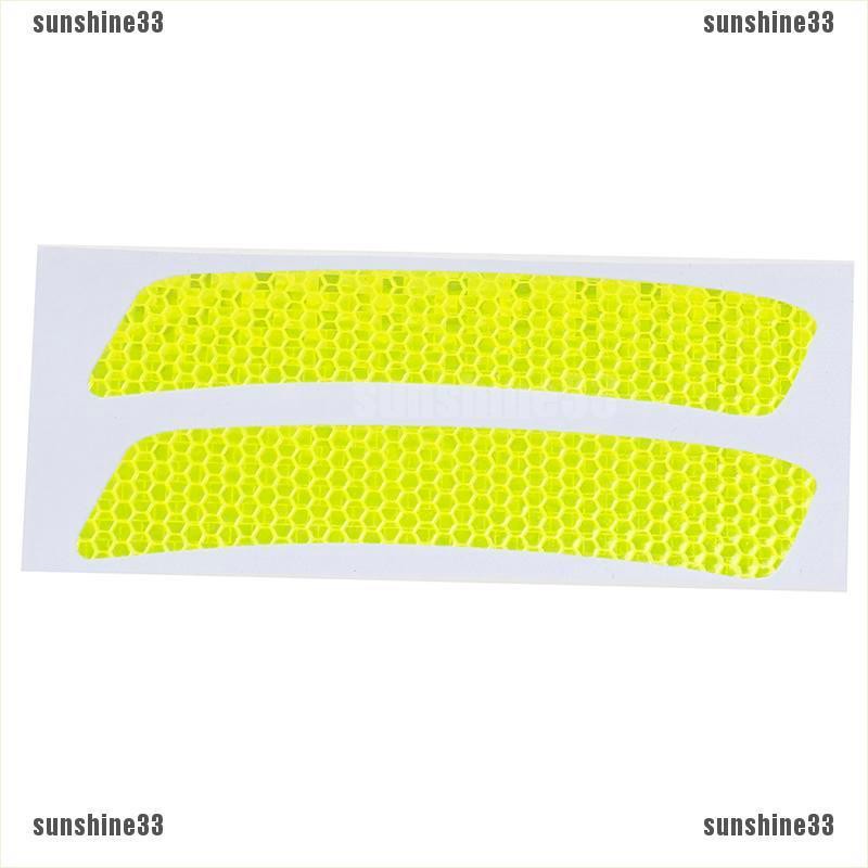 Bộ 2 Miếng Dán Phản Quang Cảnh Báo Cho Cản Sau Xe Hơi