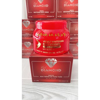 Kem BODY Dưỡng Trắng Da Toàn Thân 200g Red DiaMond