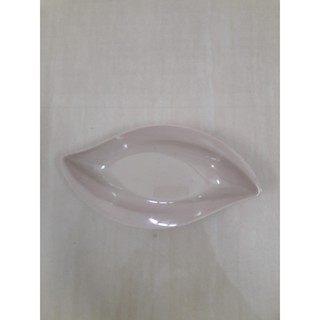 Dĩa chiếc lá melamine đủ 4 màu dày dặn (01) (Ảnh thật) size 17.8cm
