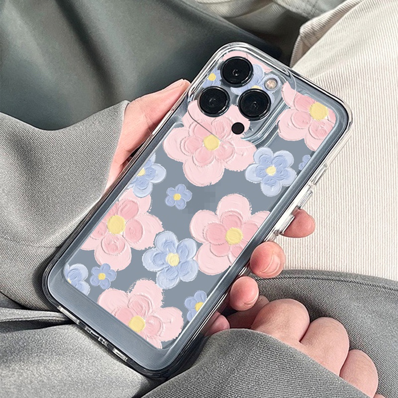 Ốp lưng iphone Ốp điện thoại Suntaiho TPU silicon họa tiết hoa thích hợp cho iPhone 13 11 Pro 13 12 Pro Max XS Max X XR 7 8 Plus