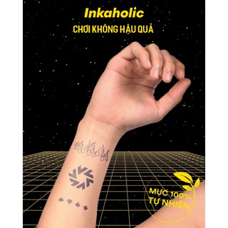 💛 [Chủ đề Nổi Bật] 💥 Inkaholic xăm tạm thời Y HỆT xăm thật trong 15 ngày, 100% tự nhiên và chống nước