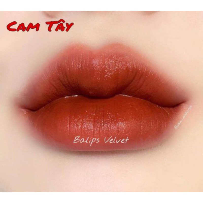 Xinh Lung Linh [Cam Cháy ]Son Cao Cấp Dolly Velvet Lips Blue Classic 2020 Màu Cam cháy -