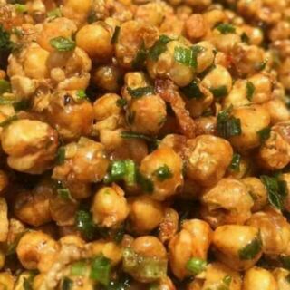 400g ngô nếp chiên mỡ hành