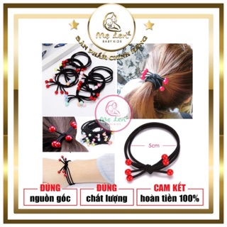 Dây cột tóc đính nơ xinh xắn cho nữ