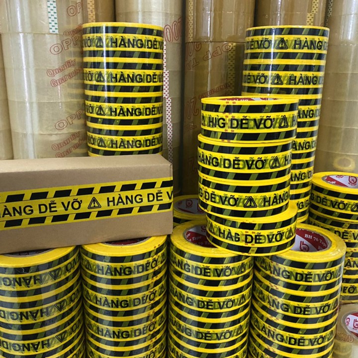🎁 Siêu tiết kiệm 🎁  Cây 6 cuộn băng keo 100y hàng dễ vỡ