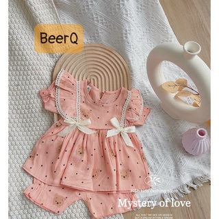 set đồ Bộ cọc tay cho bé gái