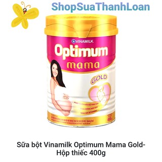 [HSD T7-2022] SỮA BỘT VINAMILK OPTIMUM MAMA GOLD- HỘP THIẾC 400G