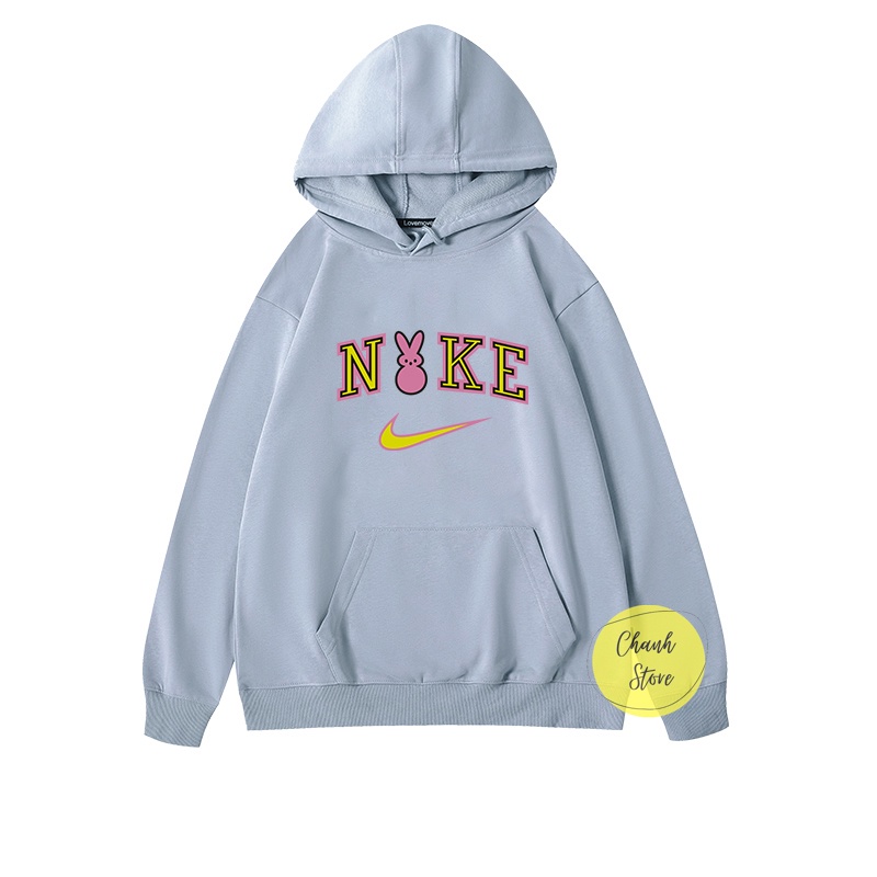 Áo Hoodie Unisex Nam Nữ Form Dáng Rộng Oversize Thỏ