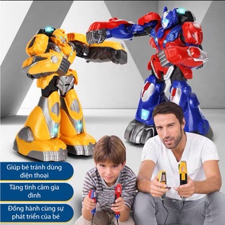 Robot Đấm Bốc Điều Khiển Từ Xa Somatosensory 2.4G, Đồ Chơi Mô Hình Robot Thông Minh Chiến Đấu Bằng tay thật