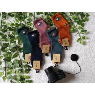 Set 5 Tất nữ cổ ngắn/cổ nhỡ nhiều màu siêu kute