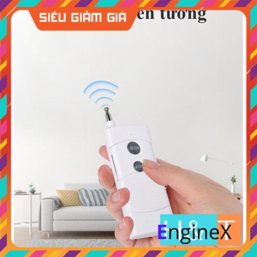 Bộ công tắc điều khiển từ xa 1Km Honest 30A/220V 9220KB bật tắt máy bơm nước[Mới 2019 CHẤT LƯỢNG CAO, CÓ HỌC LỆNH]