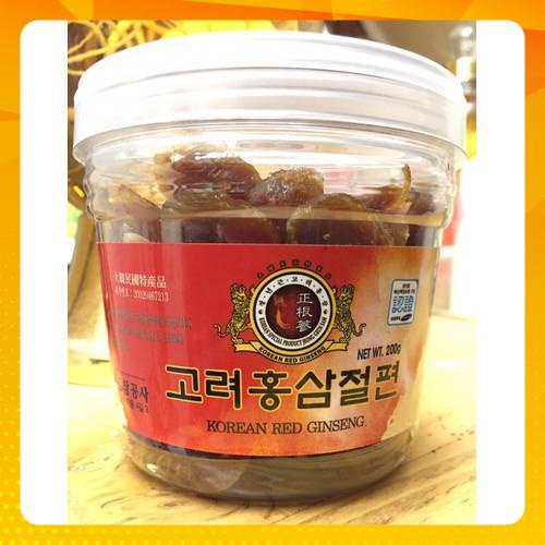 Hộp Sâm Lát Cốc Tẩm Mật Ong 200g (Hũ Nhựa)