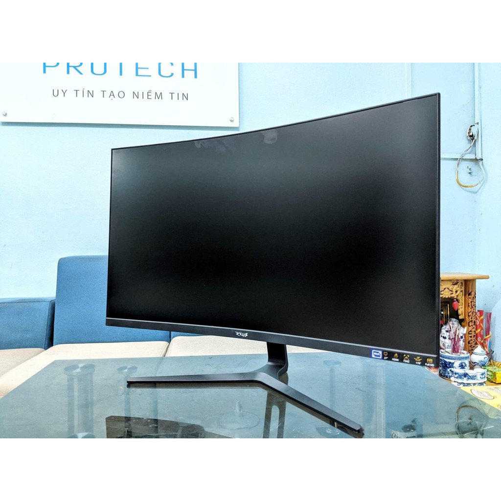 Màn Hình Máy Tính Zeus G27C Full HD Cong Full viền 75HZ RGB