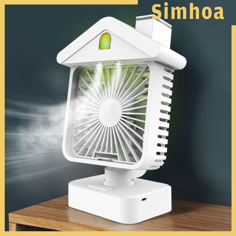 [SIMHOA] Portable Mini Air Conditioner Water Cooling Fans for Bedroom Kitchen