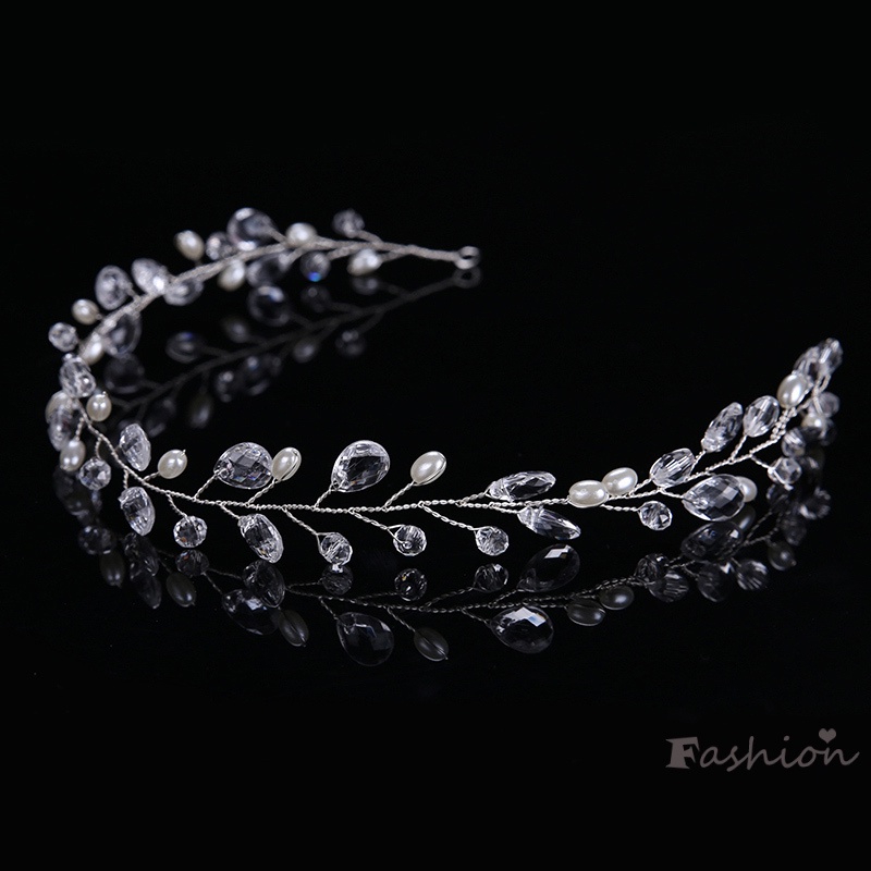 Lược Cài Tóc Cô Dâu Đính Đá Pha Lê Thời Trang