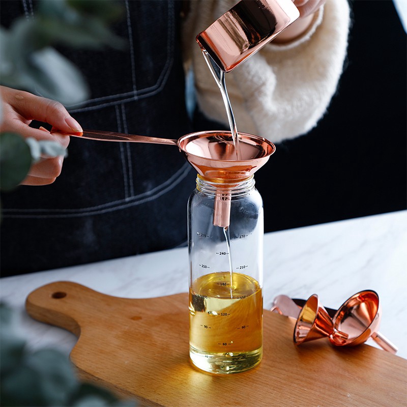 Set 3 phễu rót SWEEJAR bằng thép không gỉ chuyên dụng cho nhà bếp