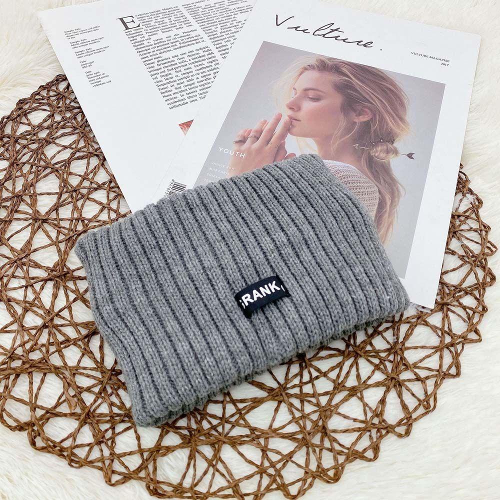 Băng Đô Cài Đầu Dệt Kim In Chữ Giữ Ấm Thời Trang Thể Thao Cho Nam Và Nữ